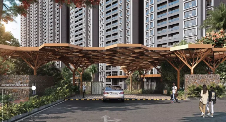 godrej woodscapes entrance